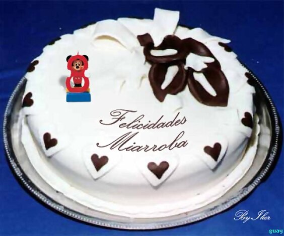 FELIZ CUMPLEAÑOS MIARROBA!!!!!