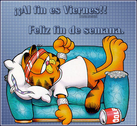 Viernes ya... FELIZ FIN DE SEMANA A TODOS !!!!!!!!