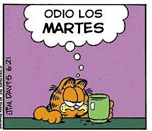 Martes... el tiempo está... revuelto!