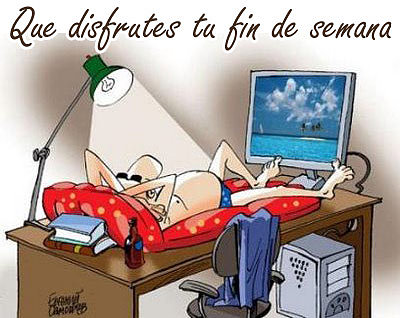 Viernes...por fin!!!! Feliz Fin de Semana!!!!