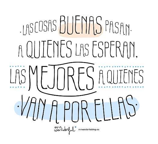 Lunes...hace un buen dia...Arrancamos la semana!!!