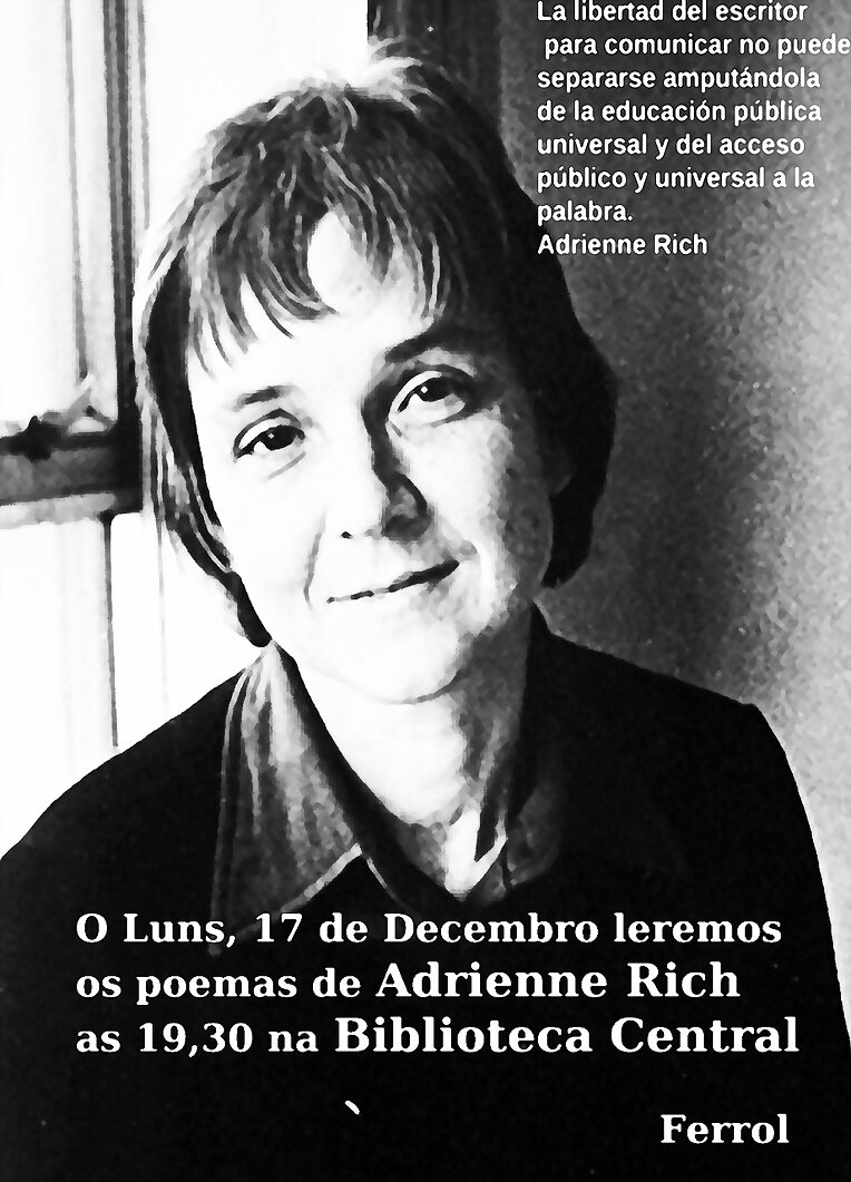Adrienne Rich, os seus poemas