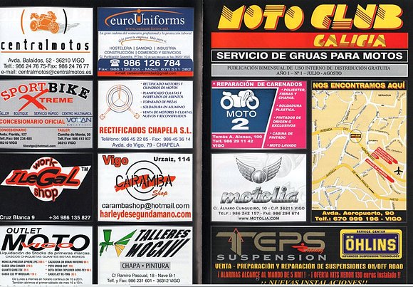 REVISTA MOTO CLUB GALICIA