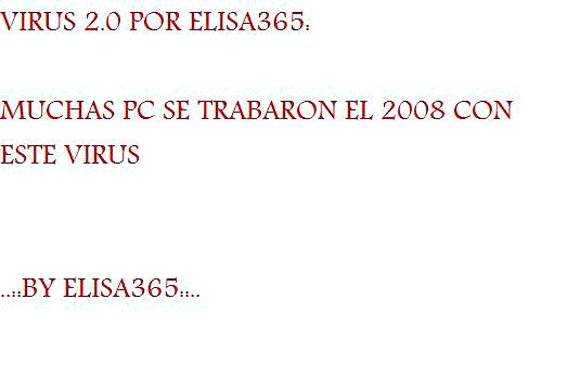 Virus Que Traba La PC 2.0