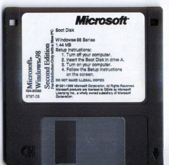 Disco De Inicio De Windows 98