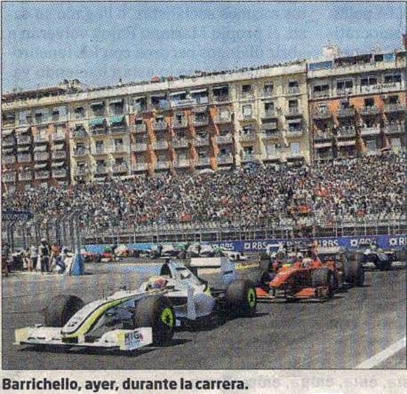 Valencia Ata La Formula 1