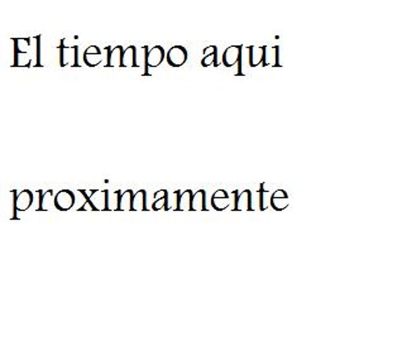 El tiempo de valencia aqui proximamente