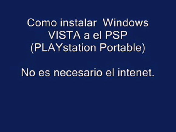 Vista En PSP (Imagenes)
