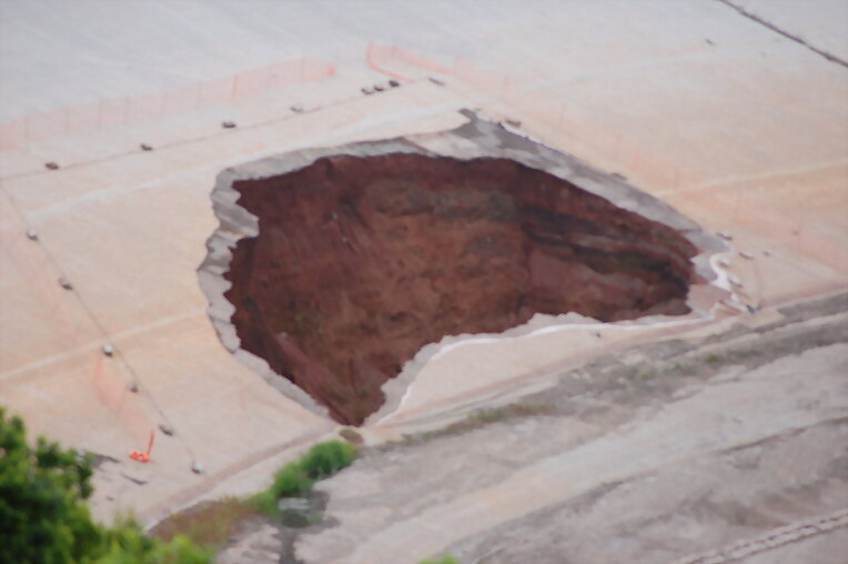boquuete de la rotura de la laguna de barlovento,i