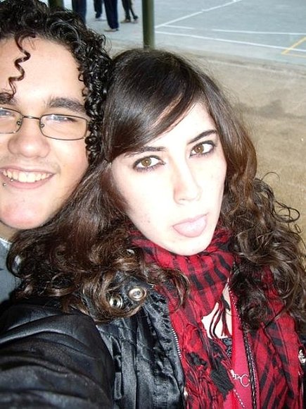 Mi amiga Xandra y yo