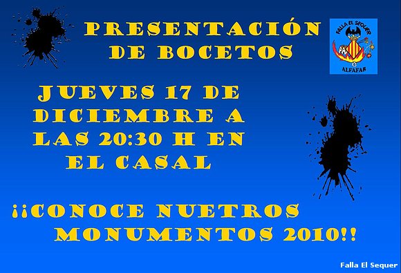 BOCETOS 2010