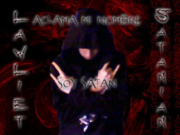 Aclama mi nombre... soy satán