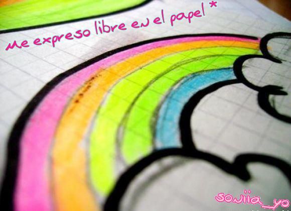 Me expreso libre en el papel