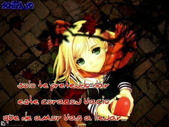 este corazon vacio k vas a ienar!