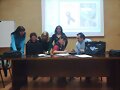 dando clases