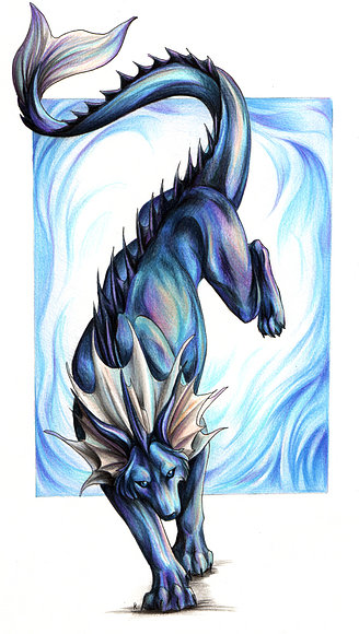 Vaporeon by Kankakanka