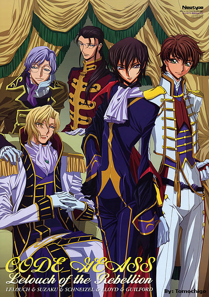 Los sexys chikos de Code Geass