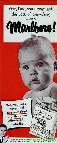 Campañas de publicidad antigua a favor del tabaco,