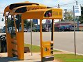 Curiosas y creativas paradas de autobuses
