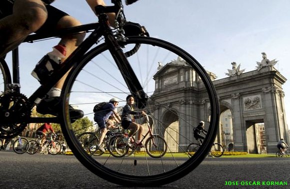 Fiesta de la Bicicleta en Madrid