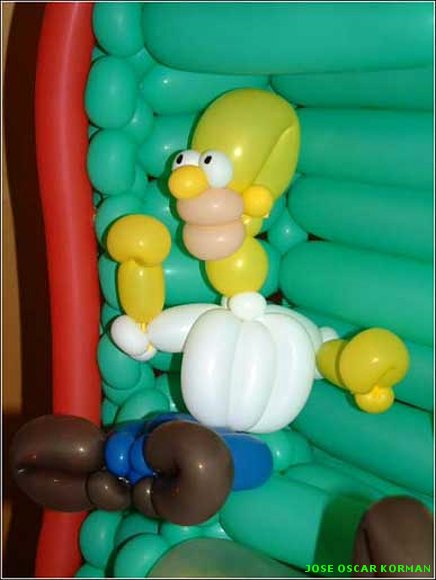 Todo con globos!