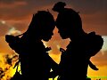 Pareja de mujeres Himba en Namibia, foto de Mauric