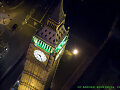 London from above, at night