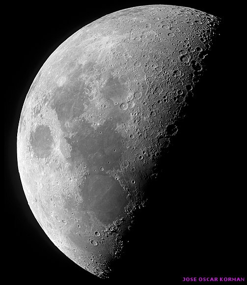 LA LUNA EN CRECIENTE