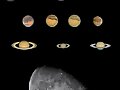 MINIFOTOS -PLANETA Y LUNA -