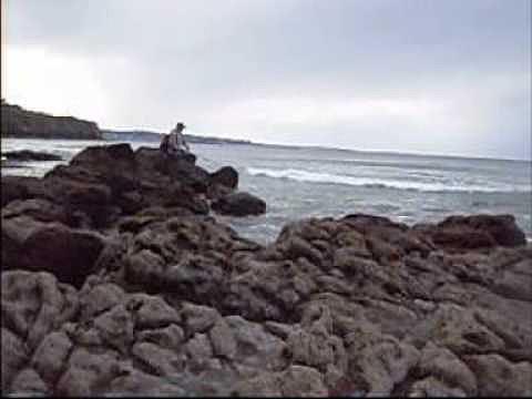 caceando en la playa de pe&ntilde;arrubia xixon