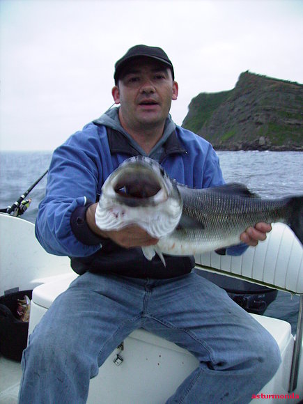 lubina de 2,9 kilos