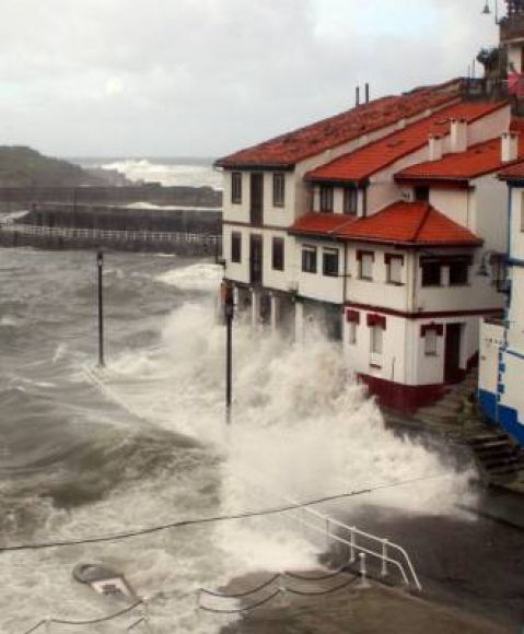 marejada en cudillero