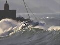 velero en apuros