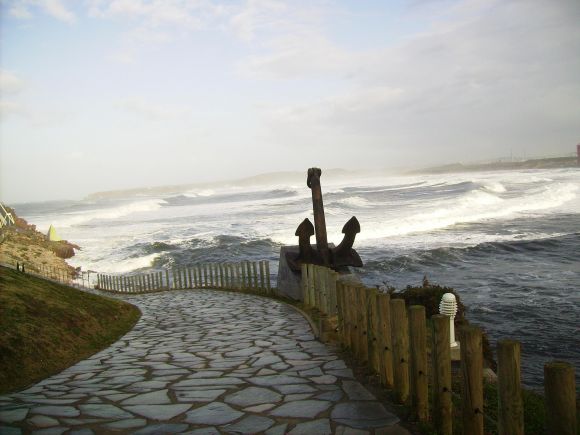 foto sacada desde la peñona "museo de las anclas"