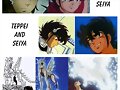 Comparaciones entre personages de Kurumada.