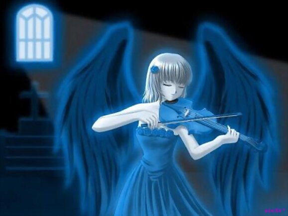 Un Angel Tocando Violin