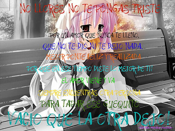 No Llores!!!!