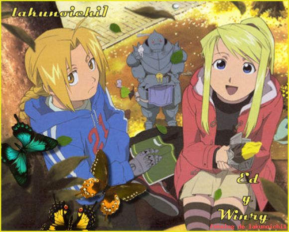 Ed y  Winry... :3