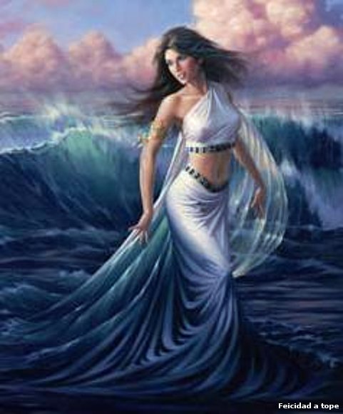 Nimue, la dama del Lago.