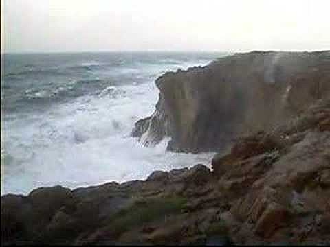 Temporal en el cabo de aviles