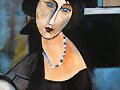 mi versi&oacute;n de un Modigliani
