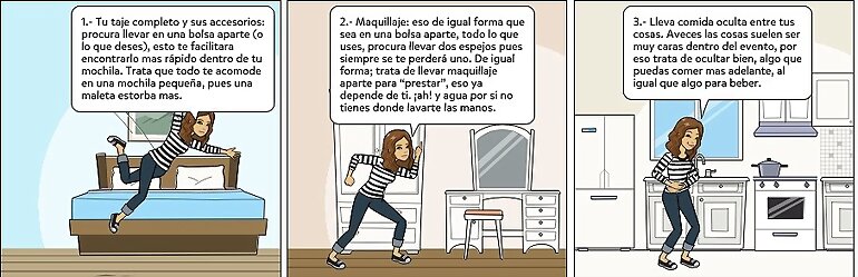 consejos para un evento...