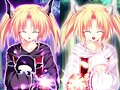 Angel,and black angel