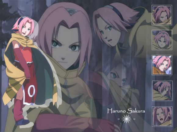Sakura-Chan!!! A real Ninja!!!