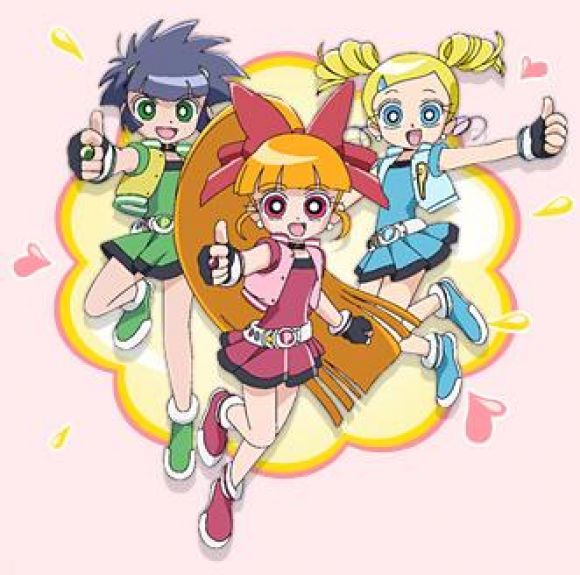 Las chicas super poderosas echas anime!