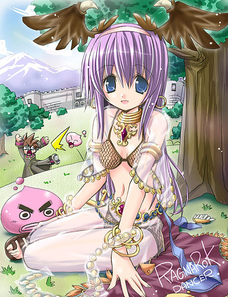 A girl in the park