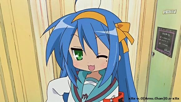 Konata-Chan haciendo cosplay de Haruhi