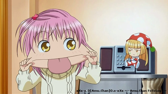 Que Cute tu carita Amu-Chan !! xD ta graciosita xD