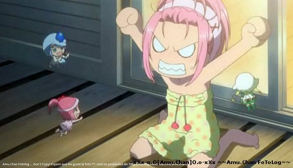 Amu-Chan is angry !! D: xD