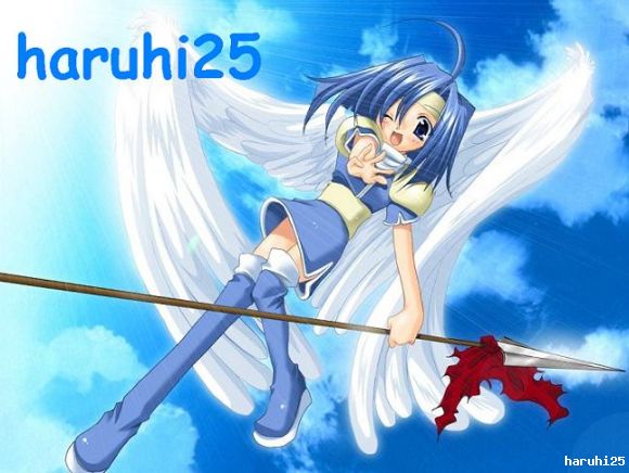 angel azul
